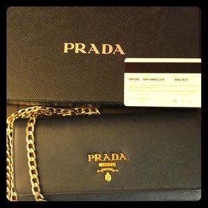 Authentic Prada crossbody with original box